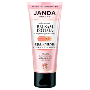 Janda Pharma, suplementacyjny balsam do ciała, ujędrnianie z efektem wygładzenia, 200 ml - Balsamy i kremy do ciała - miniaturka - grafika 1