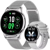 Smartwatch - Rubicon RNCF30 Silver Srebrny/Szary - miniaturka - grafika 1