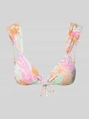 Stroje kąpielowe - Trójkątny top bikini - miniaturka - grafika 1