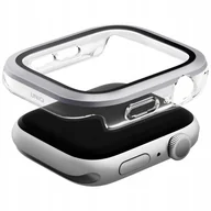 Akcesoria do zegarków - Etui UNIQ Voute do Apple Watch Series 10 42mm szkło hartowane srebrny - miniaturka - grafika 1