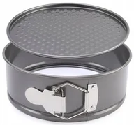 Formy do ciast - BLACHA TORTOWNICA FORMA DO PIECZENIA BISZKOPTU OKRĄGŁA 18 cm - miniaturka - grafika 1