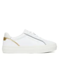 Sneakersy damskie - Sneakersy Tommy Hilfiger Essential Vulc Sneaker FW0FW08757 Biały - miniaturka - grafika 1
