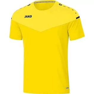 Koszulki męskie - JAKO JAKO Męski T-shirt Champ 2.0 żółty cytro/cytro. L 6120 - grafika 1