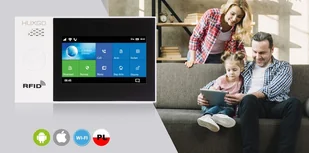 Bezprzewodowy alarm 4G LTE GSM + WiFi - HXA007 R9 + syrena bezprzewodowa 120 db kompatybilny z aplikacją TUYA SMART - Alarmy - miniaturka - grafika 6