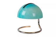 Lampy stojące - Lucide Cato 46516/01/35 lampa stołowa lampka 1x10W E27 niebieska/srebrna - miniaturka - grafika 1