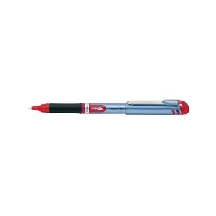 Pentel Cienkopis pióro żelowe BLN15 0,5mm czerwone PN1133 - Cienkopisy - miniaturka - grafika 1