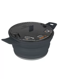 Garnek Sea to Summit + pokrowiec X-Pot 2.8 l - charcoal - Kuchnia turystyczne i akcesoria - miniaturka - grafika 1