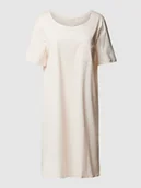 Bielizna nocna - Koszula nocna z kieszenią na piersi - miniaturka - grafika 1