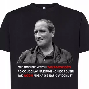 3212 Koszulka Film Jan Himilsbach Cytaty Xl Czarna - Koszulki męskie - miniaturka - grafika 1