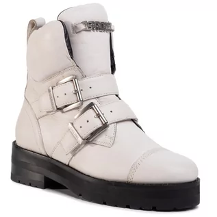 Botki damskie - Bronx Botki 47196-G BX1607 Off White 05 - grafika 1