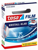 Taśmy klejące - TESA tesafilm 33m 15mm kristall-klar HFB 57316-00000-02 - miniaturka - grafika 1