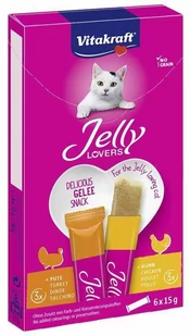 Vitakraft 24 x 6 g Vitakraft Cat Stick + Vitakraft Jelly Lovers, 6 x 15 g gratis! - Classic, Łosoś, 24 x 6 g - Przysmaki dla kotów - miniaturka - grafika 1