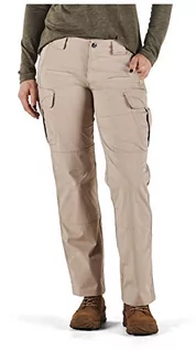 Spodnie damskie - 5.11 Taktyczne damskie spodnie typu Stryke Cargo, rozciągliwa tkanina, konstrukcja klinowa, styl 64459 Khaki 20 - grafika 1