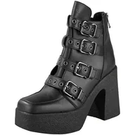 Botki damskie - botki damskie ALTERCORE czarne (ASTERIA VEGAN BLACK)-37 - miniaturka - grafika 1