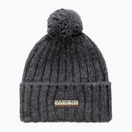 Czapki męskie - Czapka męska Napapijri Fea 2 dark grey melange - miniaturka - grafika 1