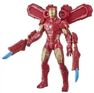 Hasbro Marvel Figurka Iron Man + akcesoria F1426 - Figurki dla dzieci - miniaturka - grafika 1