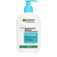 Kosmetyki do mycia twarzy - GARNIER - Pure Active - Nawilżająca emulsja oczyszczająca do twarzy - 250 ml - miniaturka - grafika 1