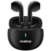 Słuchawki - Niceboy HIVE Beans POP (hive-beans-pop-black) czarne - miniaturka - grafika 1