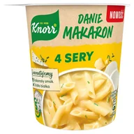 Szybkie dania obiadowe - Knorr - Danie makaron z sosem 4 sery - miniaturka - grafika 1
