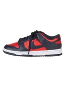 Trampki damskie - Nike Skórzane sneakersy "Dunk Low Retro SE" w kolorze czerwono-granatowym - miniaturka - grafika 1