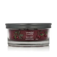 Świece - Yankee Candle Signature Black Cherry Świeczka zapachowa 340 g - miniaturka - grafika 1