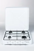 Kuchnia turystyczne i akcesoria - Ravanson K-04T kuchenka gazowa 4 palnikowa biała - miniaturka - grafika 1