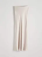 Spódnice - Reserved - Spódnica z wiskozy - kremowy - miniaturka - grafika 1