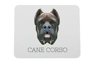 Cane Corso podkładka geometryczny Art-Dog - Podkładki pod mysz - miniaturka - grafika 1
