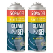 Serwis klimatyzacji - Gaz do klimatyzacji 3w1 ClimaSet R134a 2 x 626 g - miniaturka - grafika 1