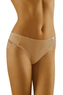 Majtki damskie - Wol-Bar Diamond 3512 beżowy L Majtki figi - miniaturka - grafika 1