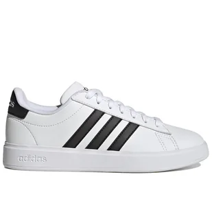 Buty adidas Grand Court Cloudfoam Lifestyle Court Comfort GW9214 - białe - Sneakersy damskie - miniaturka - grafika 1