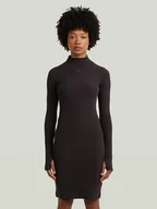 Sukienki - G-Star Sukienka w kolorze czarnym - miniaturka - grafika 1