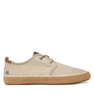 Espadryle Pepe Jeans PMS10330 Écru - Espadryle męskie - miniaturka - grafika 1