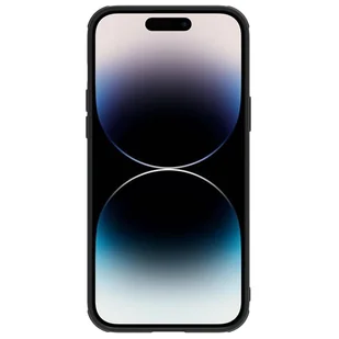 Nillkin CamShield Leather S Case etui iPhone 14 Pro Max pokrowiec z osłoną na aparat czarny - Etui i futerały do telefonów - miniaturka - grafika 2