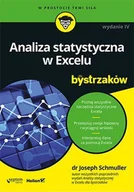 E-booki - informatyka - Analiza statystyczna w Excelu dla bystrzaków - miniaturka - grafika 1