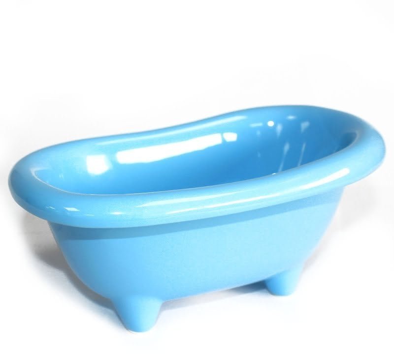 Ceramiczna wanienka mini - Niebieska