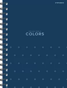 Kołozeszyt A6 80k kratka COLORS 400169231 TOP 2000 - Zeszyty szkolne Kołozeszyt A6 80k kratka COLORS 400169231 TOP 2000 - Zeszyty szkolne - miniaturka - grafika 4