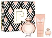 Zestawy kosmetyków damskich - Zestaw Paco Rabanne Olympea Eau De Perfume Spray 80 ml + Balsam do ciała 100 ml + Miniatura 6 ml (3349668613700) - miniaturka - grafika 1