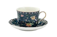 Filiżanki - Marco Polo SJ Filiżanka Do Kawy I Herbaty Porcelanowa Ze Spodkiem Łąkowe Kwiaty Morska 400 Ml - miniaturka - grafika 1