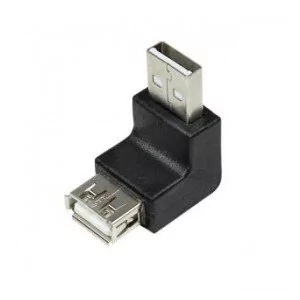 Logilink Adapter USB 2.0 AU0025 USB (M) > USB (F) AU0025 - Adaptery i przejściówki - miniaturka - grafika 1