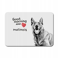 Podkładki pod mysz - Owczarek belgijski, Malinois Podkładka pod mysz - miniaturka - grafika 1
