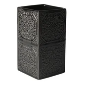 Kubki na szczoteczki do zębów - Kubek KORD 6,5 x 6,5 x 12,5 cm czarny - miniaturka - grafika 1