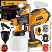 Pistolety malarskie - DKSG20K3Y Pistolet Malarski HVLP Akumulatorowy - miniaturka - grafika 1
