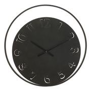 Zegary - Czarny zegar ścienny Mauro Ferretti Circle, ⌀ 60 cm - miniaturka - grafika 1