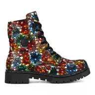 Botki damskie - Trzewiki Rieker Y2440-90 - miniaturka - grafika 1