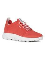 Trampki męskie - Geox Sneakersy w kolorze czerwonym - miniaturka - grafika 1