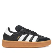Buty dla chłopców - Sneakersy adidas Samba Xlg JH6517 Czarny - miniaturka - grafika 1