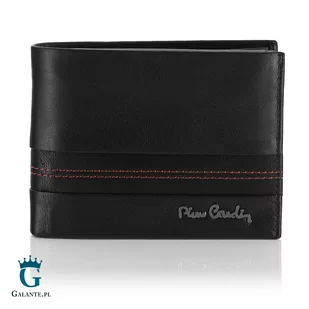 Skórzany portfel męski z przeszyciami Pierre Cardin TILAK97 8806 - Portfele - miniaturka - grafika 4