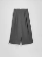 Spodnie damskie - Reserved - Spodnie palazzo - ciemnoszary - miniaturka - grafika 1