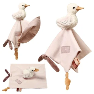 Babyono Kocyk 2w1 Przytulanka Maskotka Gąska Goose Zoe Sensoryczna 0m+ - Maskotki i pluszaki - miniaturka - grafika 1